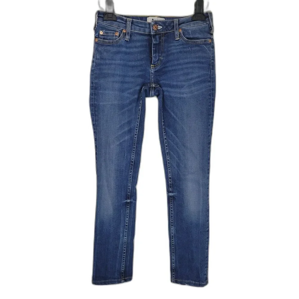 Acne Jeans Dark Wash Kex Fresh Skinny Denim Jeans